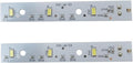 2X Refrigerators LED Light Board for GE GSS25GYPBCFS, GSS25GYPECFS,GSS25GYPFCFS,GSS25GYPJCFS,GSS25IENWHDS,for 4468532, EAP11767930, LED3344588 Update Version by Koerlam