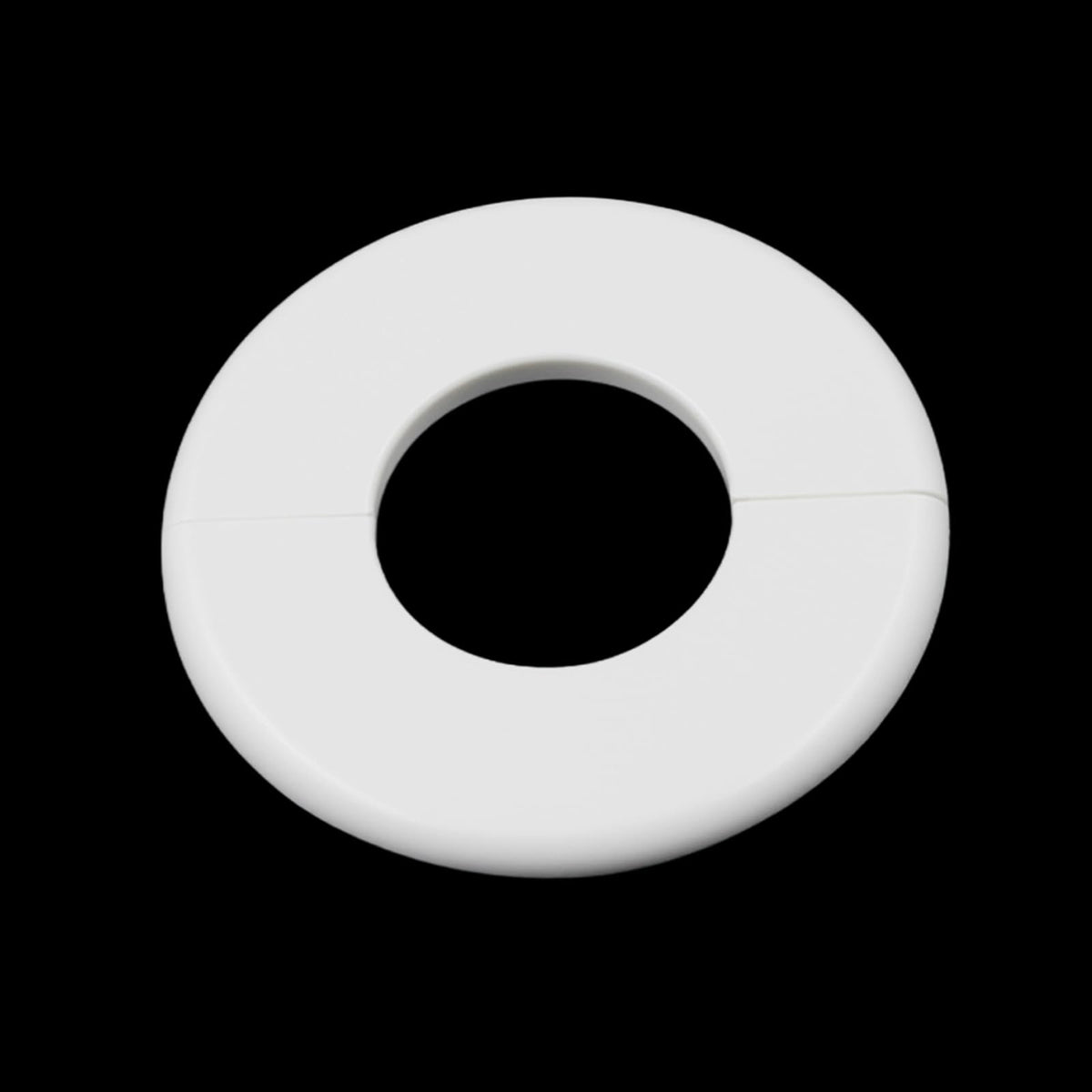 Wall Split Flange for 2 Inch Pipe, White ABS, 4Pcs