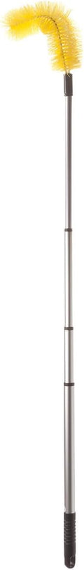 GRIXX Telescopic Gutter Brush, Extendable Gutter Cleaner Tool for Removing