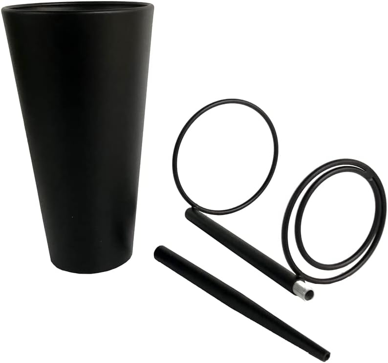 Metal Grave Vase, Flower Holder in the Ground, Cemetery Vase, Grave Decoration, with Flower Foam