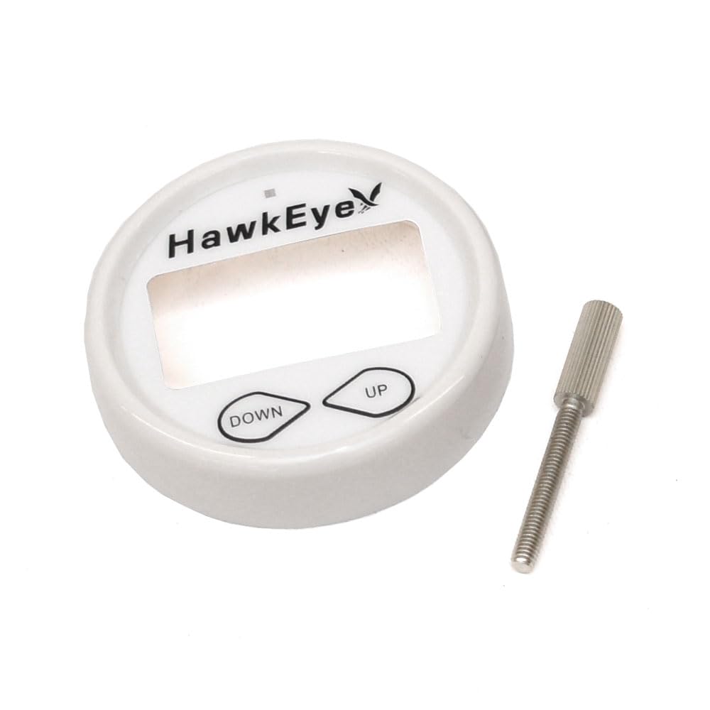 Hawkeye Boat Depth Sounder Display Gauge DT2B | 2 Inch Black