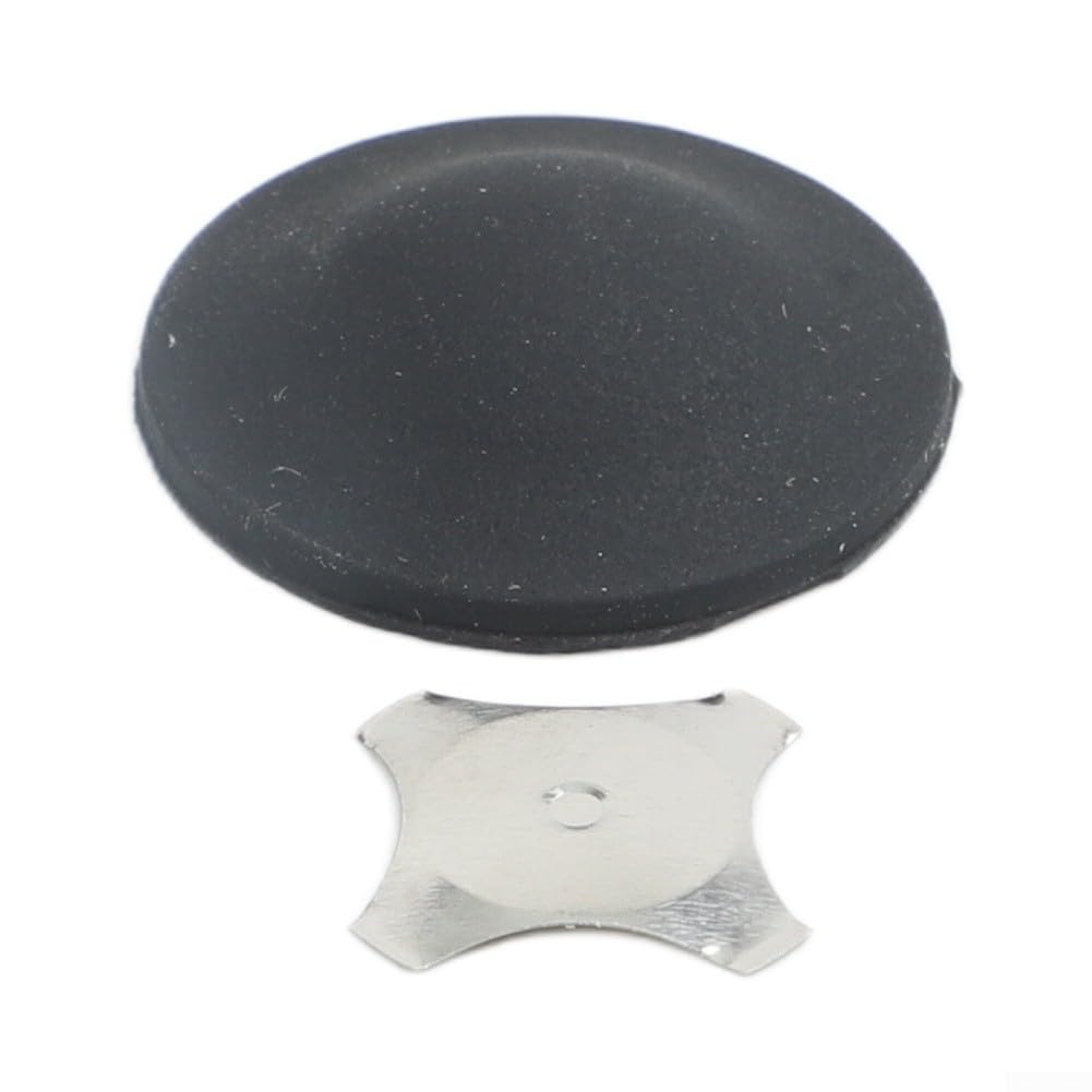 Rubber Metal Joystick Button for CAT 330 336 345GC(Black)