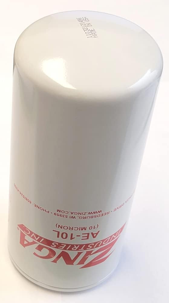 ZA AE-10L - Zinga Spin on Filter 10 Micron 1'' - 12 Threads