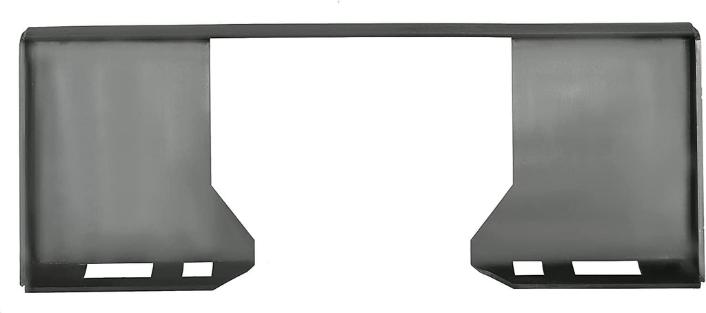 3/8" Thick Quick Tach Cut Out Mount Plate, Steel Skid Steer Quick Tach Attachment Adapter Plate Compatible with