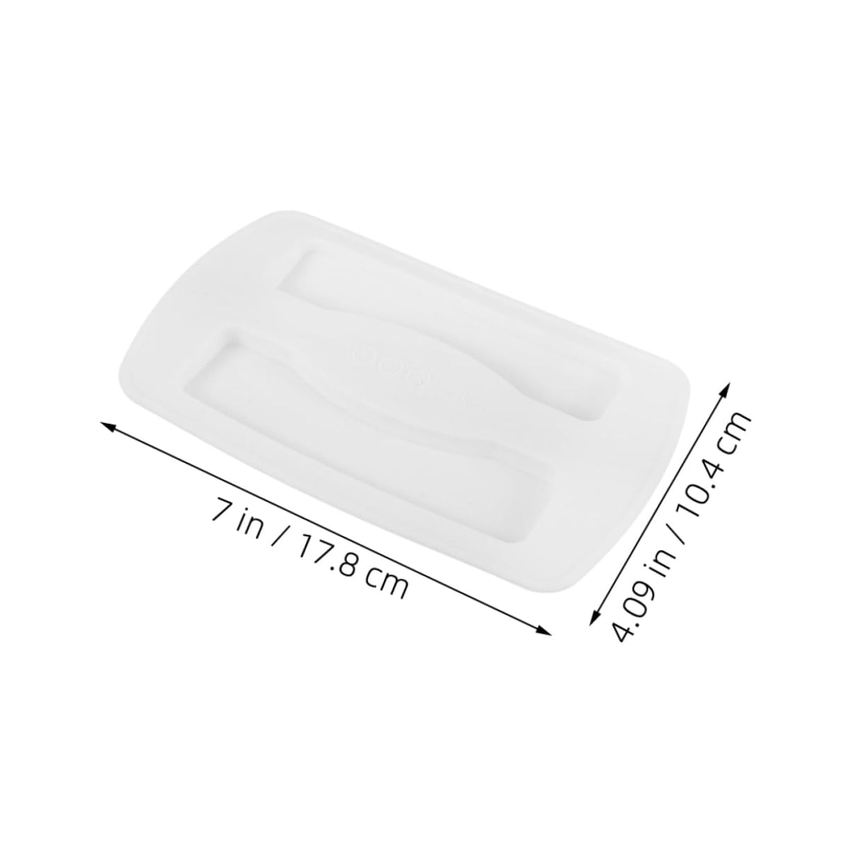 Silicone Toaster Lid Set White Cover for Sandwich Machines