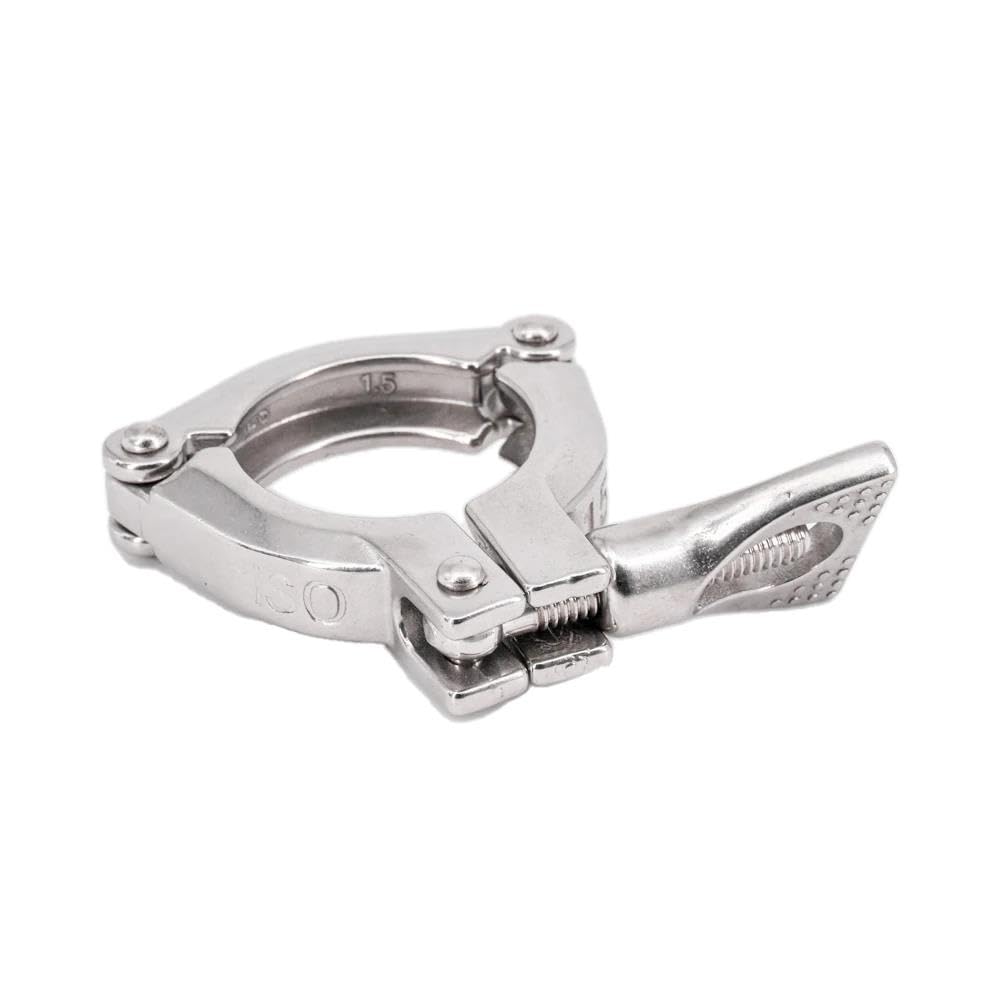 DYKWSWYX Tri Clamp Sanitary Fitting 304 Stainless Steel Middle Clamp