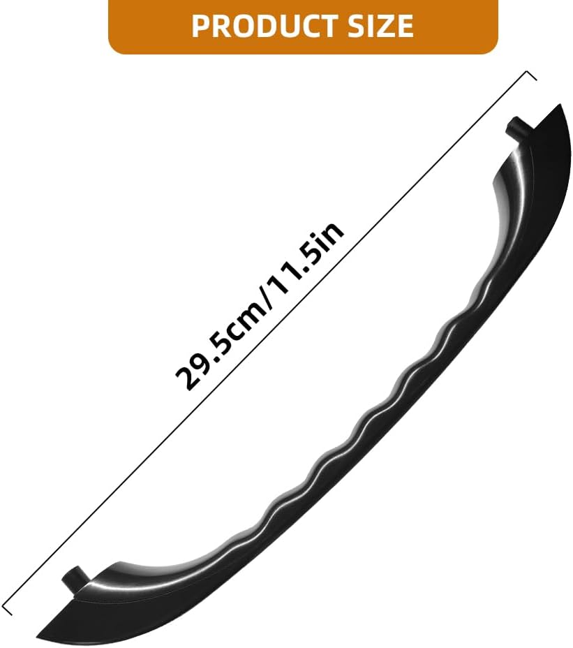 WB15X10020 Microwave Door Handle Replacement for GE Spacemaker XL