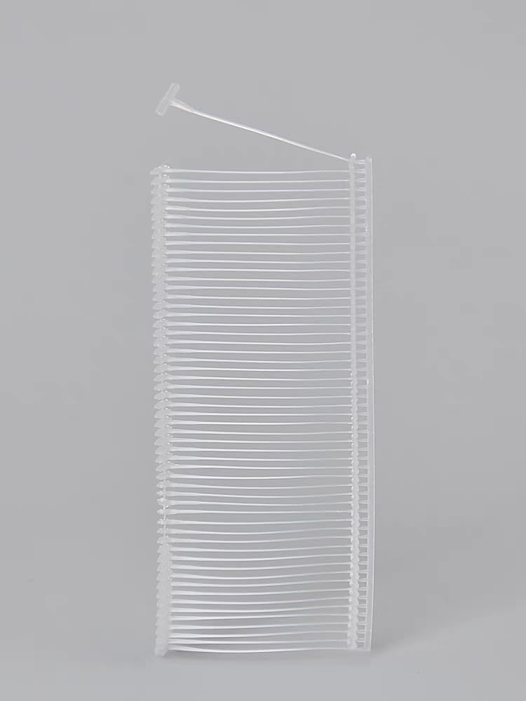 5000 Pcs Standard Tagging Gun Fasteners 3 inch Plastic Clothing Tag Barbs for Standard Price Tag Gun (3 inch)