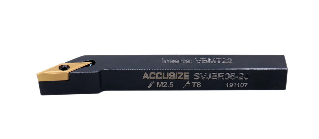 Accusize Industrial Tools Indexable Tool Holder, 3/8", 2373-5004