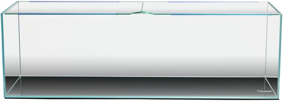 18 Gallon High Clarity Rimless Aquarium, Tall Bookshelf Style Glass Fish Tank, 35.4 x 10.6 x 11 in, HCA-18G