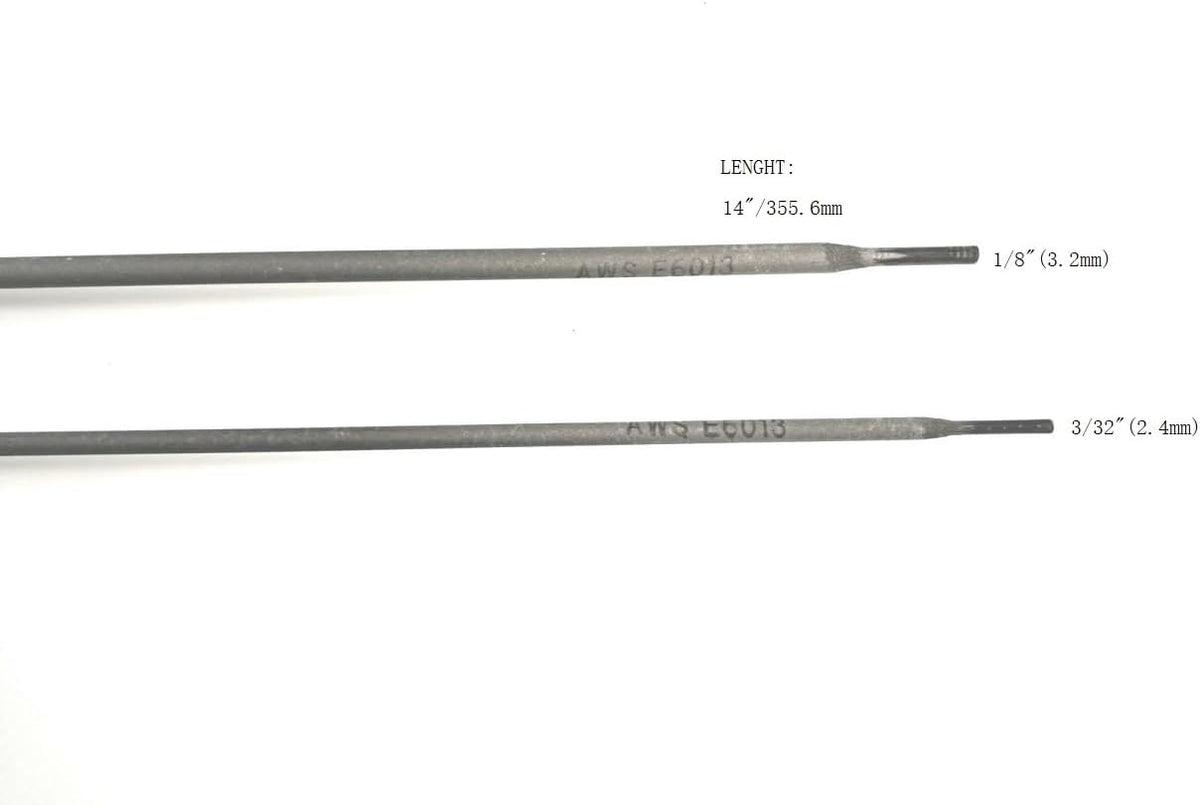 Welding Rods,E6013 1/8'' 1LB,Carbon Steel Stick Electrodes