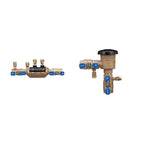 Zurn Wilkins 34-350 3/4" 350 Double Check & 1-720A 1" 720A Pressure Vacuum Breaker Assemblies Backflow Preventer Bundle