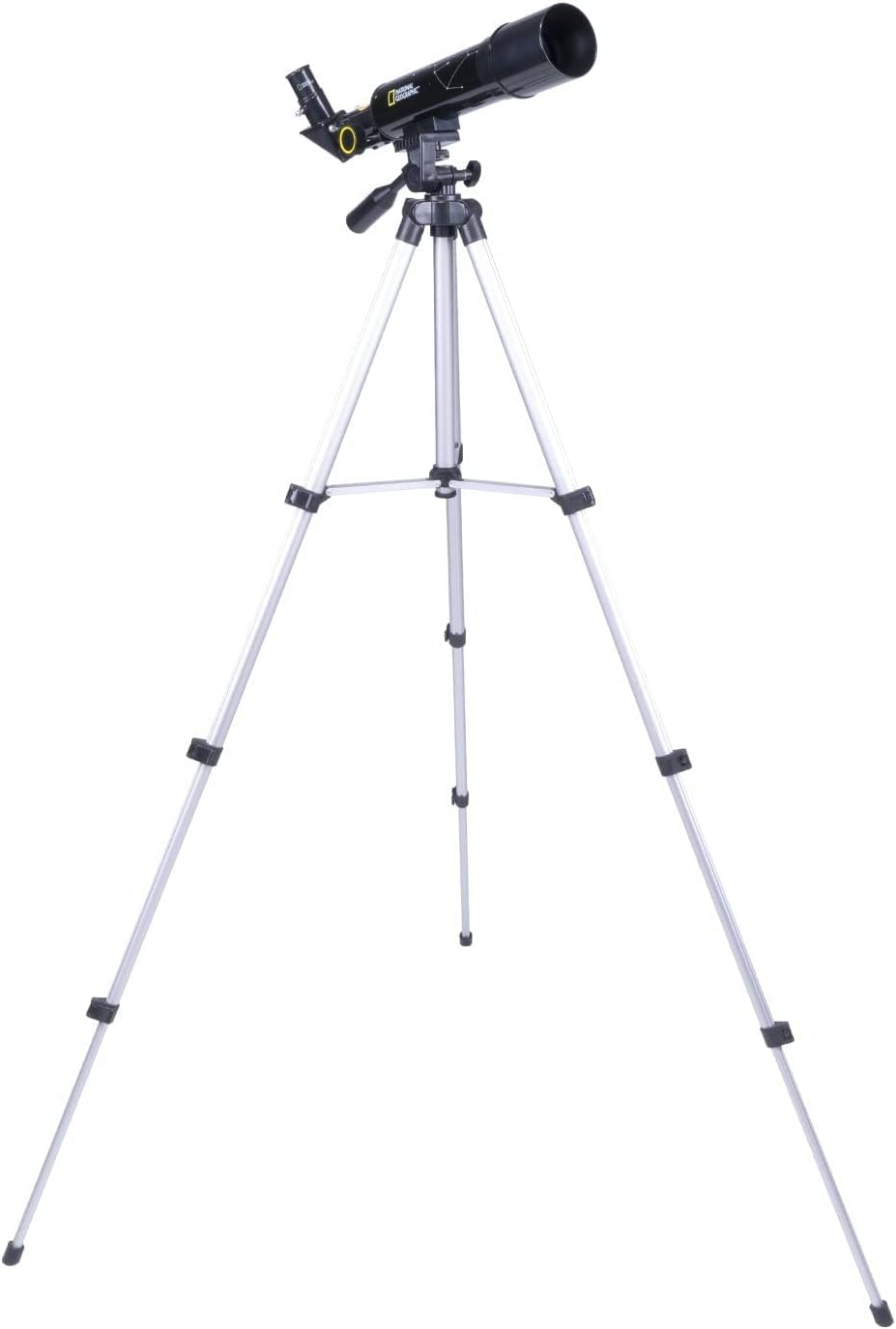 National Geographic 50mm Refractor Telescope for Beginners Kids with Eyepieces Mount Tripod