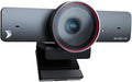 4K AI-Powered Conference Webcam Zoom Certified | Auto Framing, Presenter Tracking, 120° Wide Angle, Dual