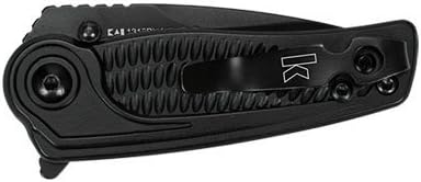 Spoke Pocket Knife, 2" 4Cr14 Steel Blade with BlackWash Coatin, Compact Assisted-Opening EDC