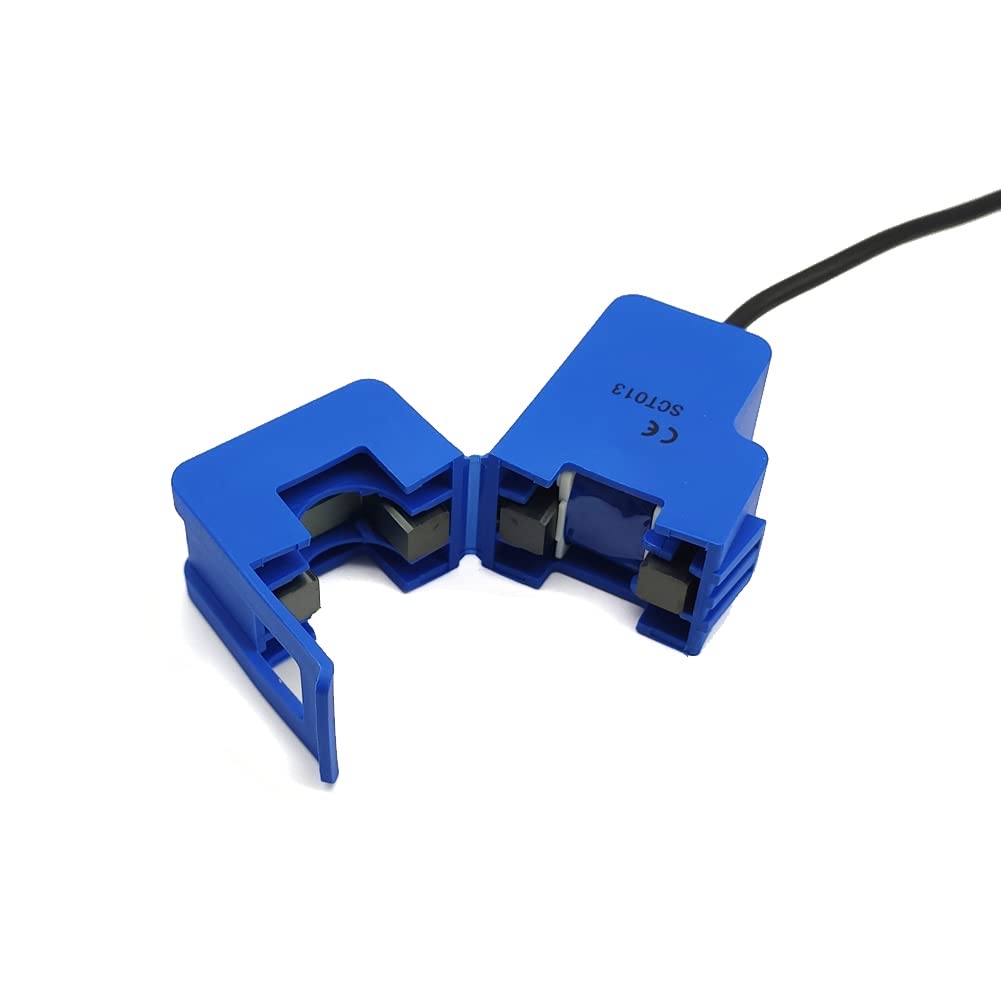 SazkJere 2Pcs SCT013 Non-invasive Split Core AC Current Transformer Sensor SCT-013-010 (10A 1V 1%)