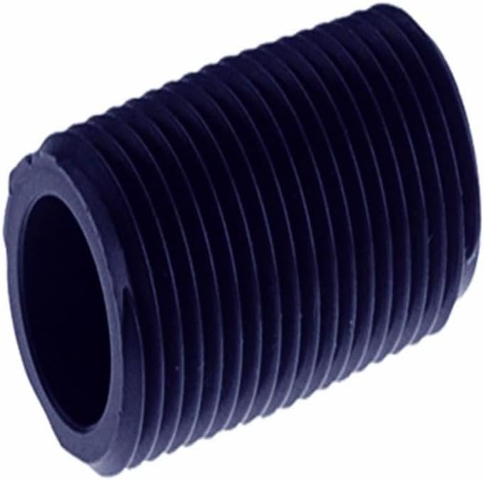 B & K Pvc Nipple 1 " X 3 " Gray Schedule 80