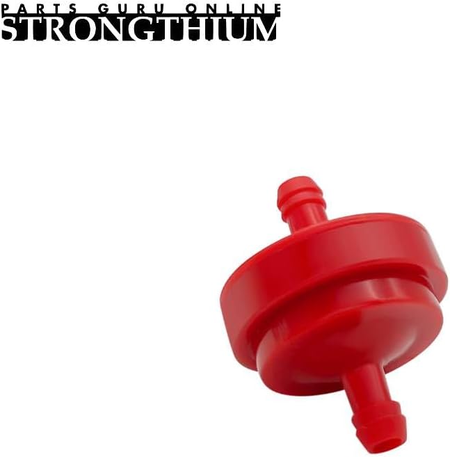 Strongthium 3PCS 298090S Lawn Mower 1/4 Inch ID Inline Gas Fuel Filter