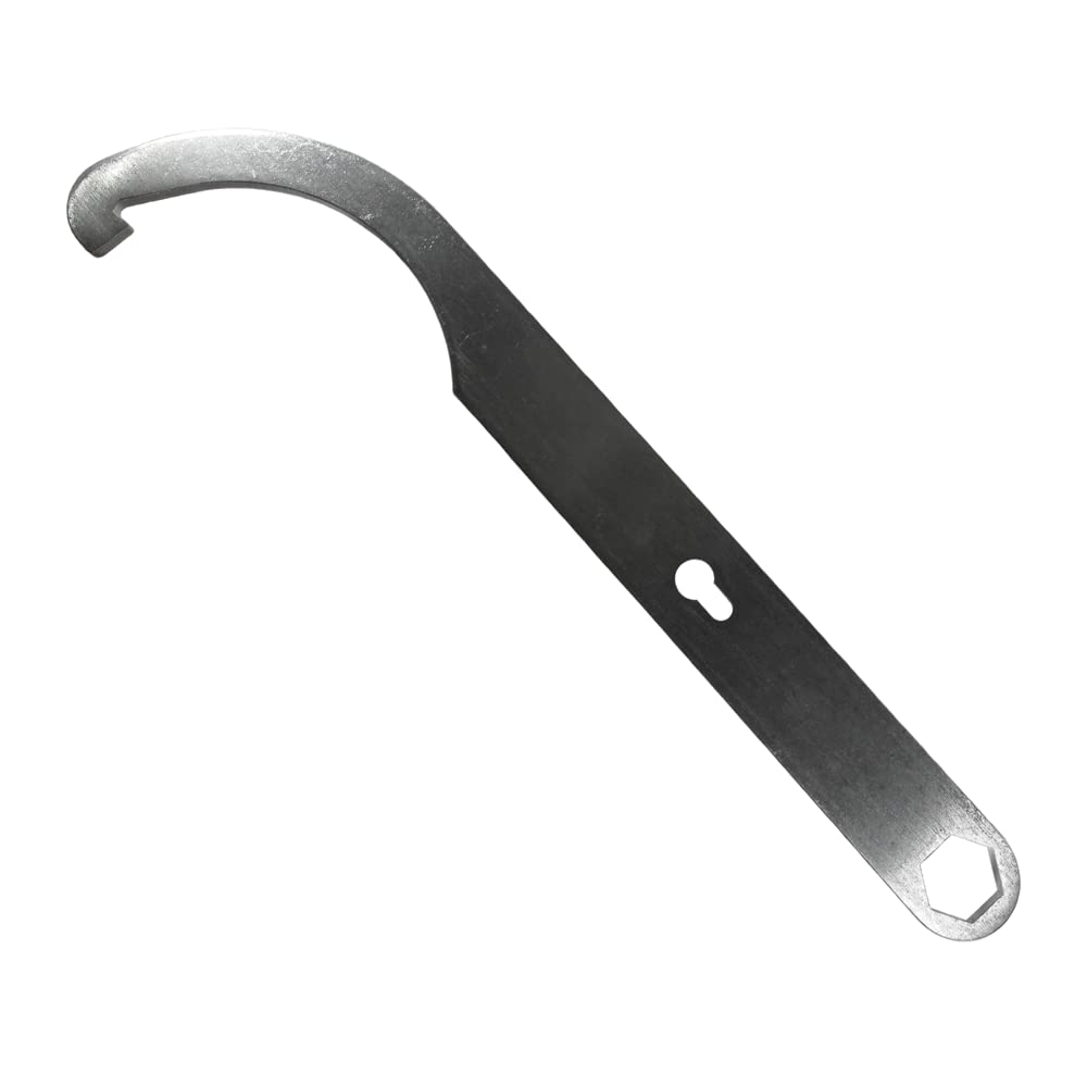NBSLA Spanner Wrench HEX Hole for Hobart Meat Grinders