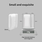 Tiny Dropped-Resistant smart Zigbee3.0 Door/Window Sensor Contact Sensor, Support Ewelink Home Assistant zigbee2MQTT (2)