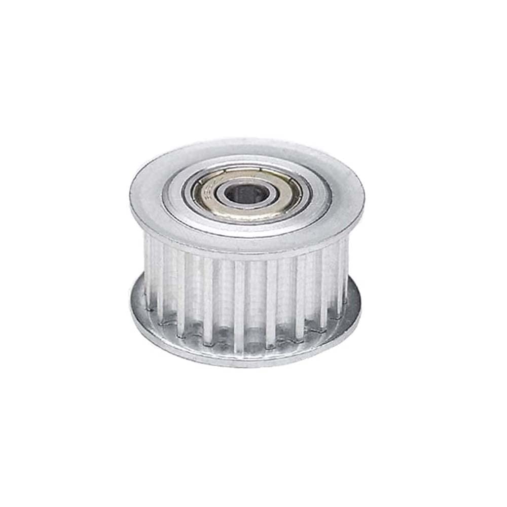 5M 20Teeth Idler Timing Pulley 7mm Bore 5mm Pitch for 15mm Width Belt 5M20T Tensioner Pulley Synchronous Wheel with Bearing (tooth width: 16mm, with tooth; bore: 7mm)