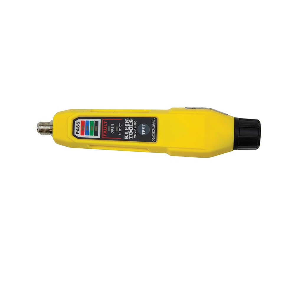 Klein Tools VDV512-100 Coax Explorer 2 Tester and Red Remote Cable Tester