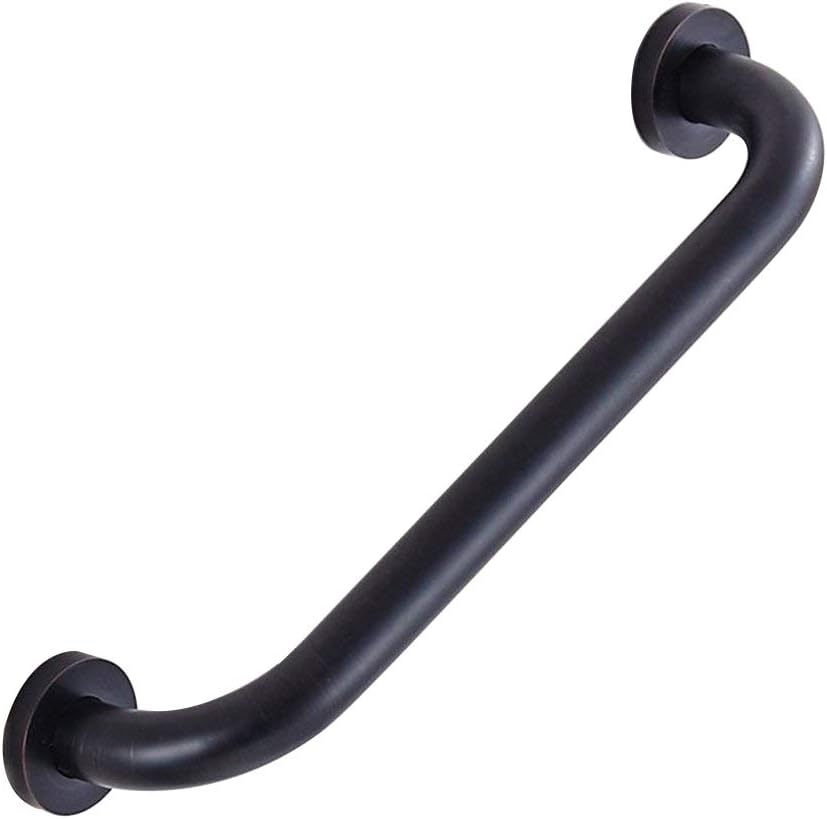 Oil Rubbed Bronze Bathroom Shower Grab Bar, Home Care Bath Handrail (12 Inch)