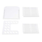 Bread r Machine, Bread Maker Slicing Machine for Cutting Even Every Time Daily Bread Cutting Set, ABS Material, White