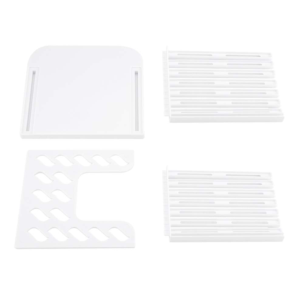 Bread r Machine, Bread Maker Slicing Machine for Cutting Even Every Time Daily Bread Cutting Set, ABS Material, White