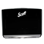 Scottfold Folded Paper Towel Dispenser, Black (09215)