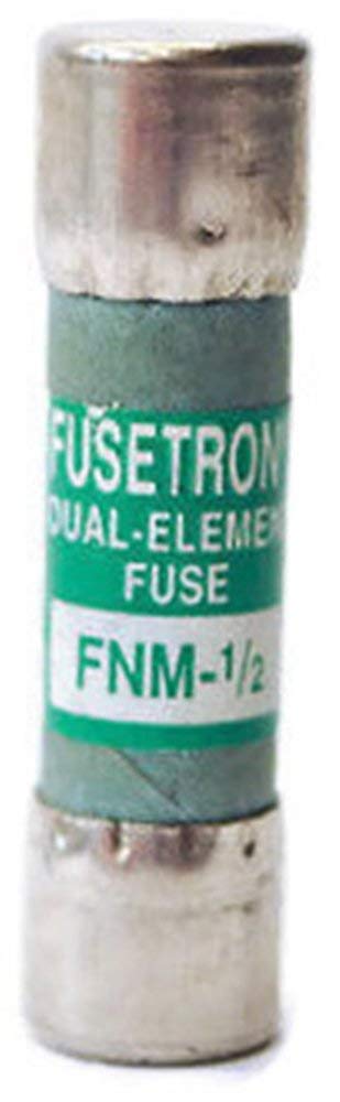 Bussmann FNM-1/2, 1/2 Amp (1/2A) 250V Midget Time-Delay Class CC Fuse