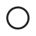 JIS Size S15 Metric O-Ring, VITON 75 Duro Black (Pack of 50)