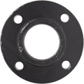 Industrial Threaded Pipe Flange, 3 Inch, 150 RF, Black