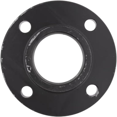 Industrial Threaded Pipe Flange, 3 Inch, 150 RF, Black