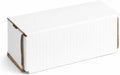 White Corrugated Mailer Box, 4 x 3 x 3 inches, 50 Count, Tuck Top Design