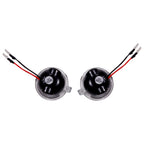 Hacreyatu 2Pcs Canbus No Error LED Side Mirror Puddle Lights For Ford F150
