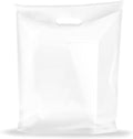 12x18 Clear Plastic Bags, Medium, Glossy Finish, 2 Mil Thick, 100 Pack