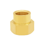 Uenede Brass 3/4" NPT Female to 1" NPT Female Reducer Adapter, 2PCS