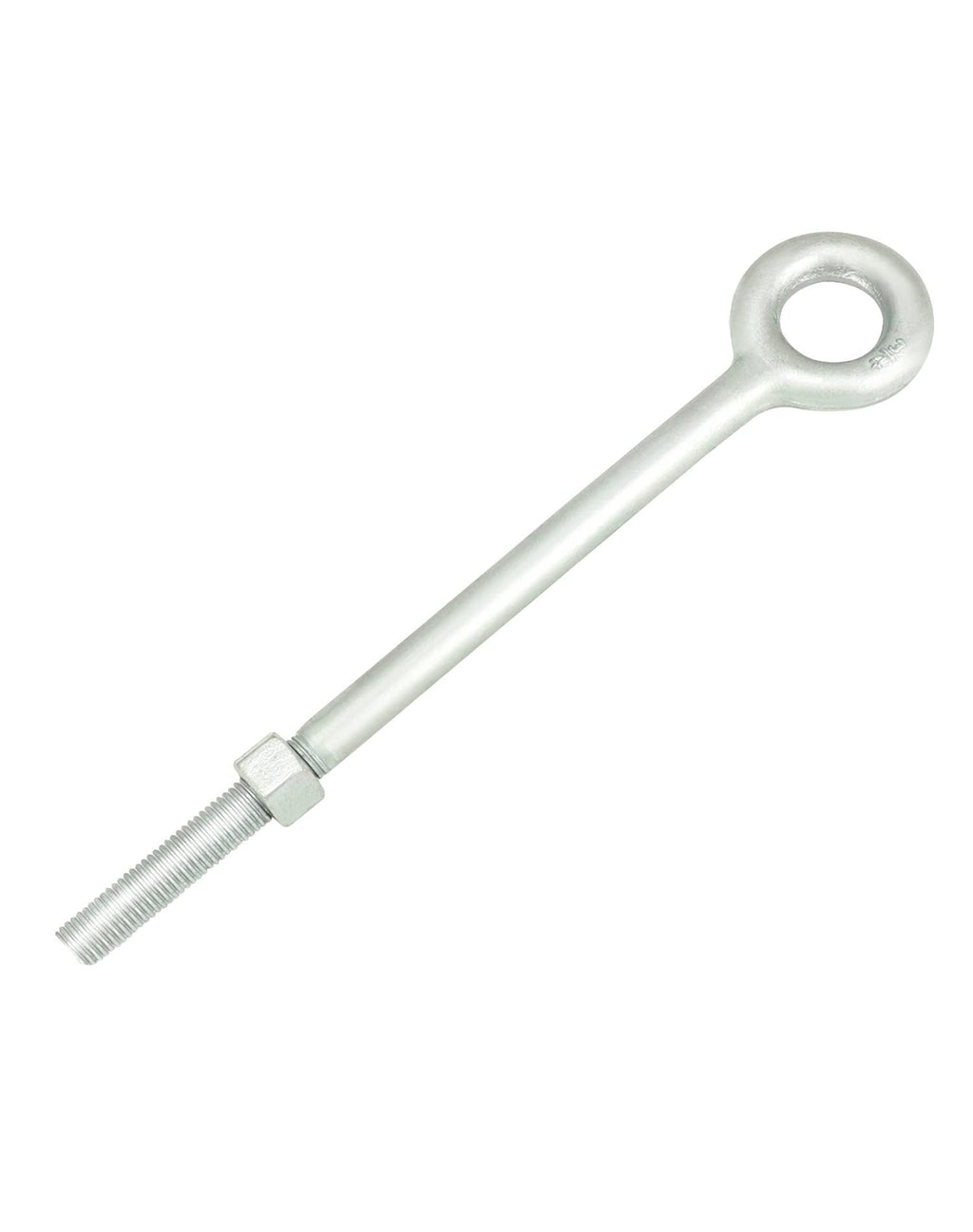 QWORK Eye Bolt with Nuts, 3/4'' x 12" Galvanized Eye Bolt, 4 Pack