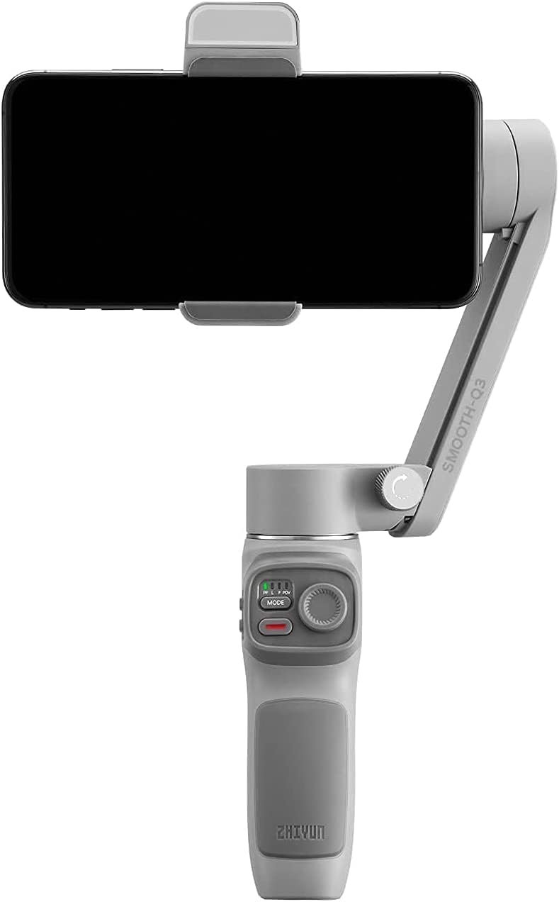 Zhi yun Smooth Q3 Combo 3-Axis Handheld Gimbal Stabilizer with Carry Bag for Smartphone Foldable Phone Gimbal Light