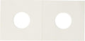 2x2 Coin Flips for Dollar Coins – 100 Count | Archival Cardboard Coin Holders with Clear Window | Staple or Tape to