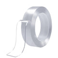 Heavy-Duty Double Sided Nano Tape, Reusable, No Marks, 10ft
