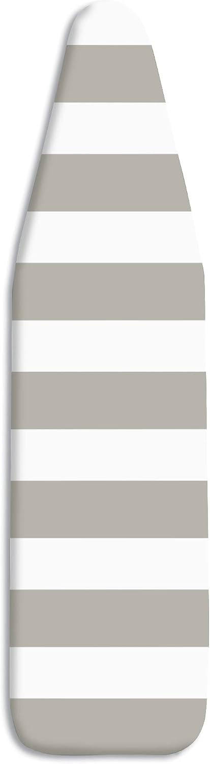 Ironing Board Cover with 3mm Foam Pad, Fits 13-15 x 52-54 In | 100% cotton cover, 3mm foam pad, drawstring with