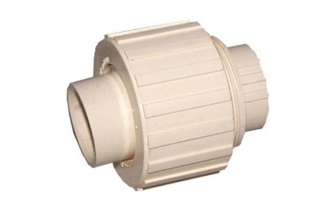 Mueller Industries Schedule 40 CPVC Union, 3/4" Pipe Size, Solvent x Solvent Fitting Connection Type - 1 Each