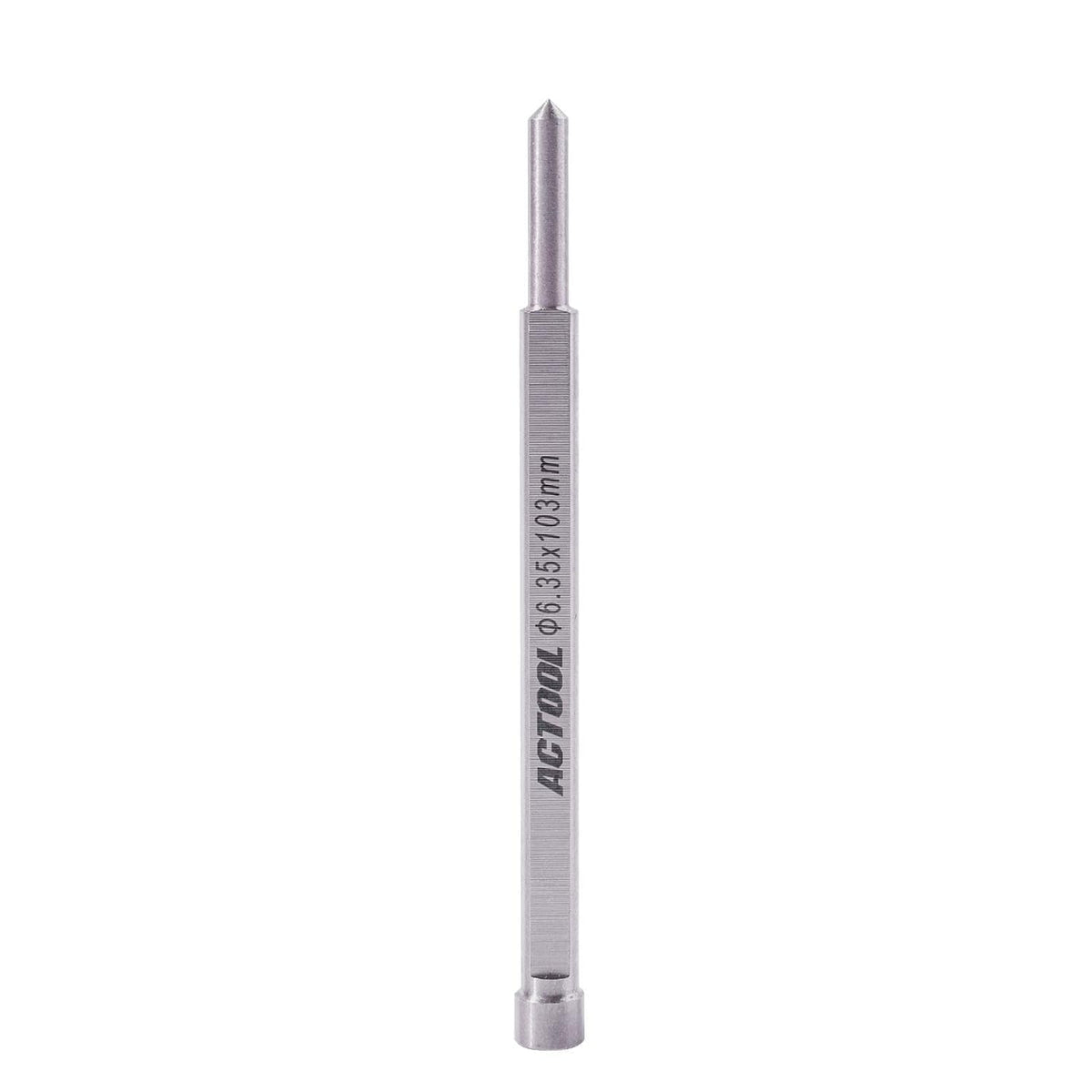 Pilot Pin 6.35x103mm for 2'' Cutting Depth HSS Annular Cutter with 3/4'' Weldon Shank