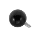 ALFA International B-024 Round Meat Pusher Knob for Berkel Slicers, Black