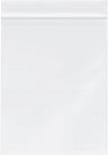 100 Pack 13 x 18 In Resealable Poly Bags Clear Plastic Zip Seal Bag