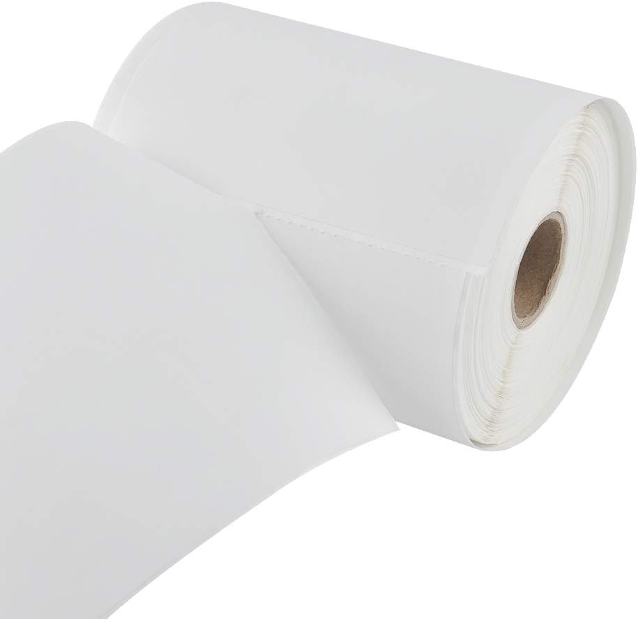 5000 4" x 6" Direct Thermal Shipping Labels with 250 Labels/Roll - Compatible with Zebra 2844 ZP-450 ZP-500 ZP-505