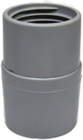 Vacuum Hose Coupling #39, Fits Hose 1-1/2" Inside Diameter, Gray