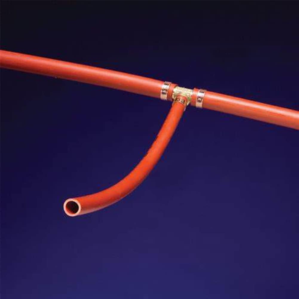 Uenede Brass 3/4 Inch PEX Tee Coupling, 10PCS
